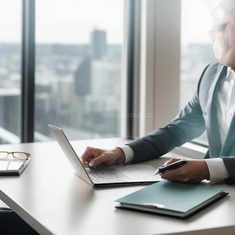 Lawyers discussing a corporate transaction